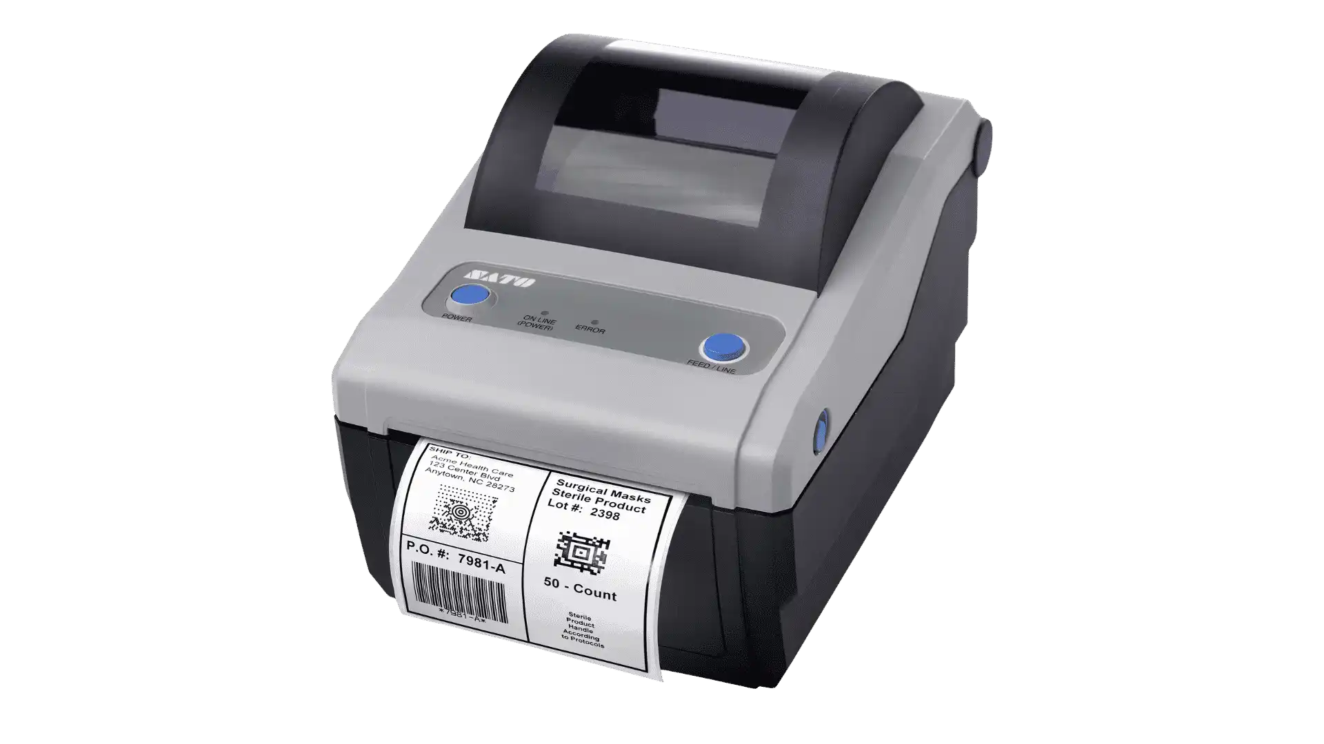 SATO CG4 Series 4-inch Desktop Label Printer